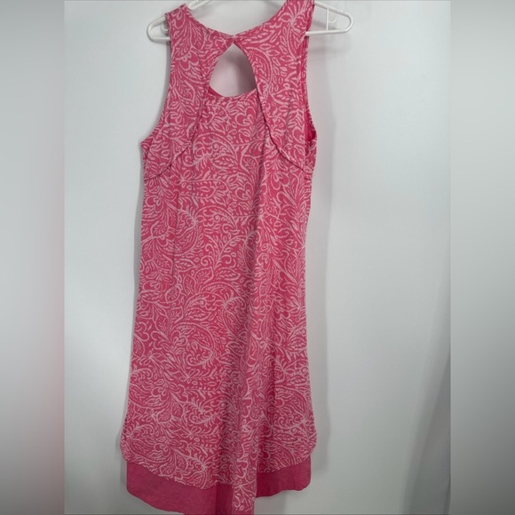 Mod-O-Doc Women's Keyhole Back High-Low Hem Tank Dress Large - Picture 3 of 3